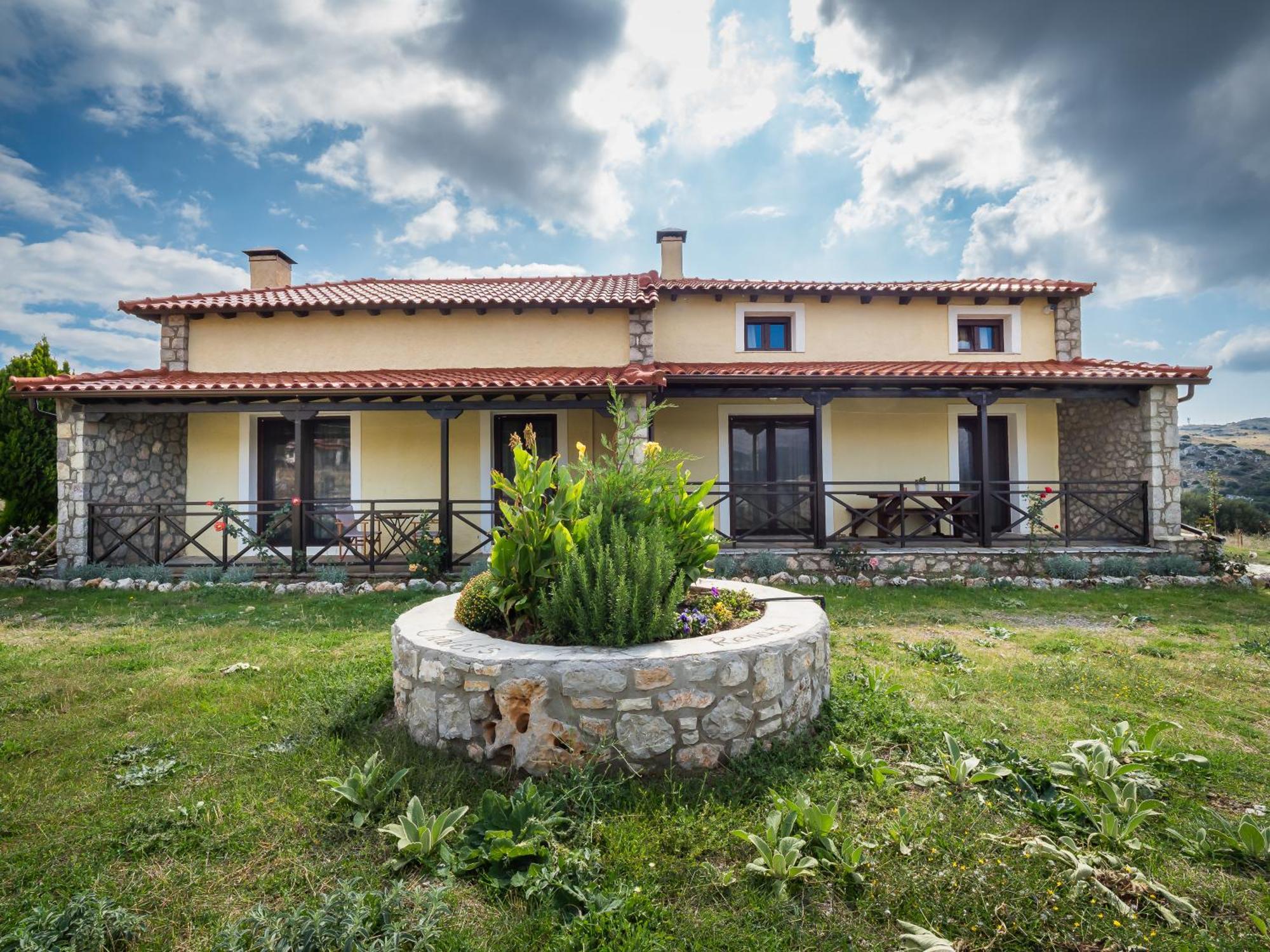 Chalet Renata 1 Livadi Arachovas Kalívia Exterior foto